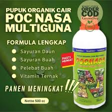 POC Mengandung Nutrisi Penting Bagi Tanaman Unggul